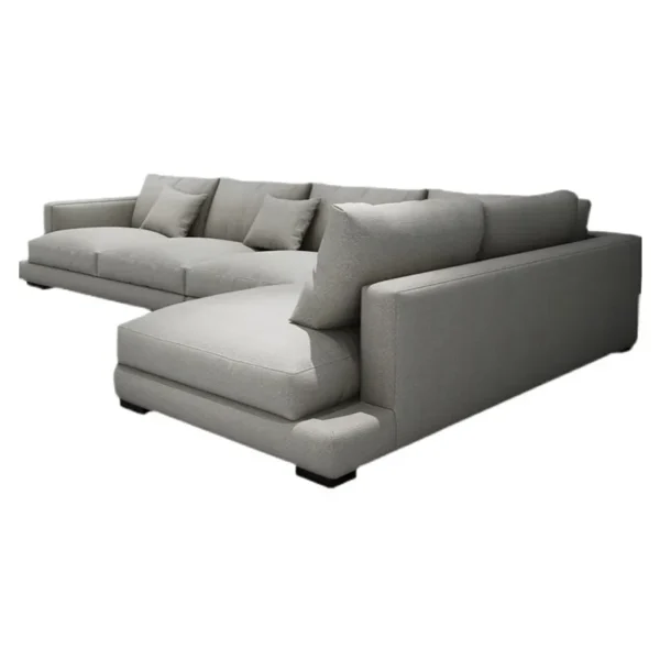 Sofa Set Nordic Tech Fabric L shape Sectional - Image 6